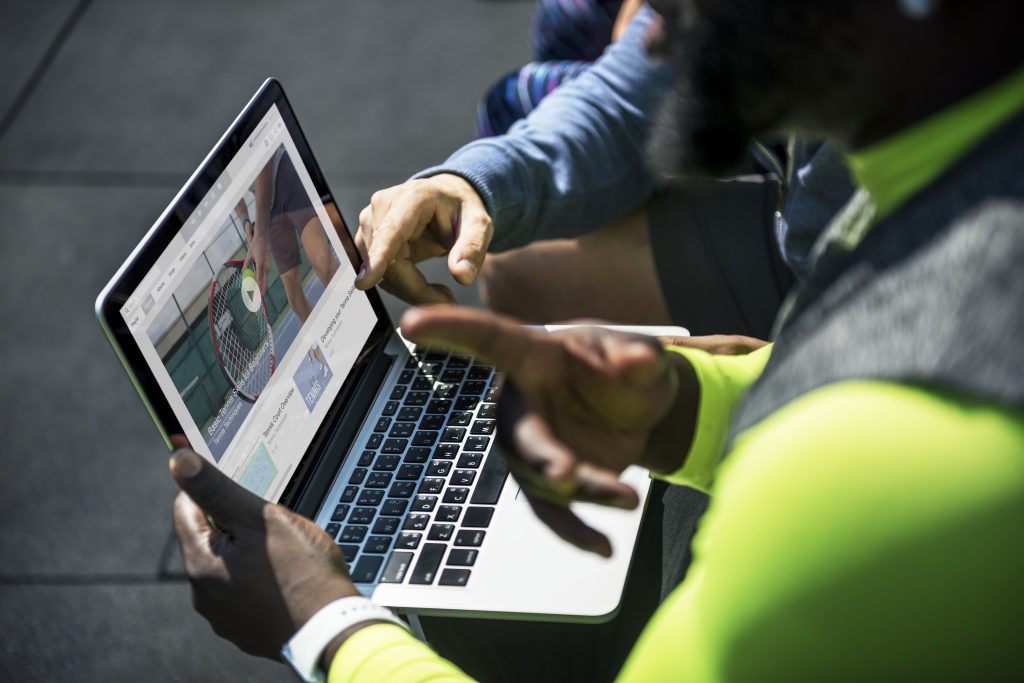 Webdesign voor professionals in de sport