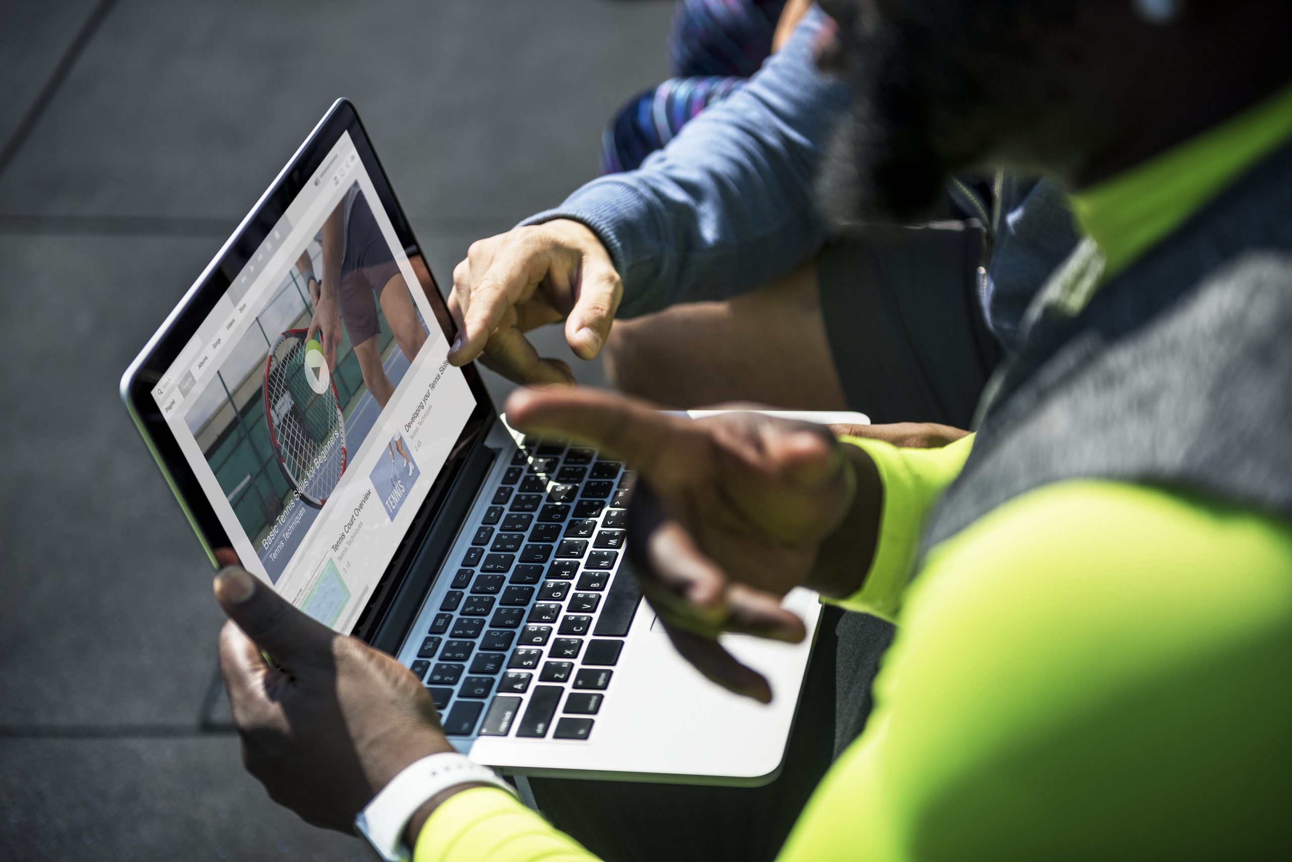 Webdesign voor professionals in de sport